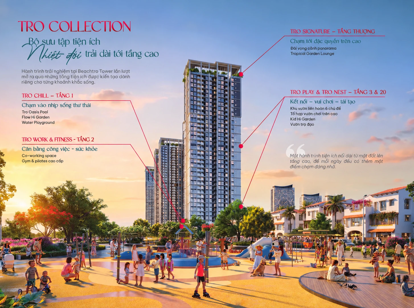 BeachTro · TRO Collection theo tầng
