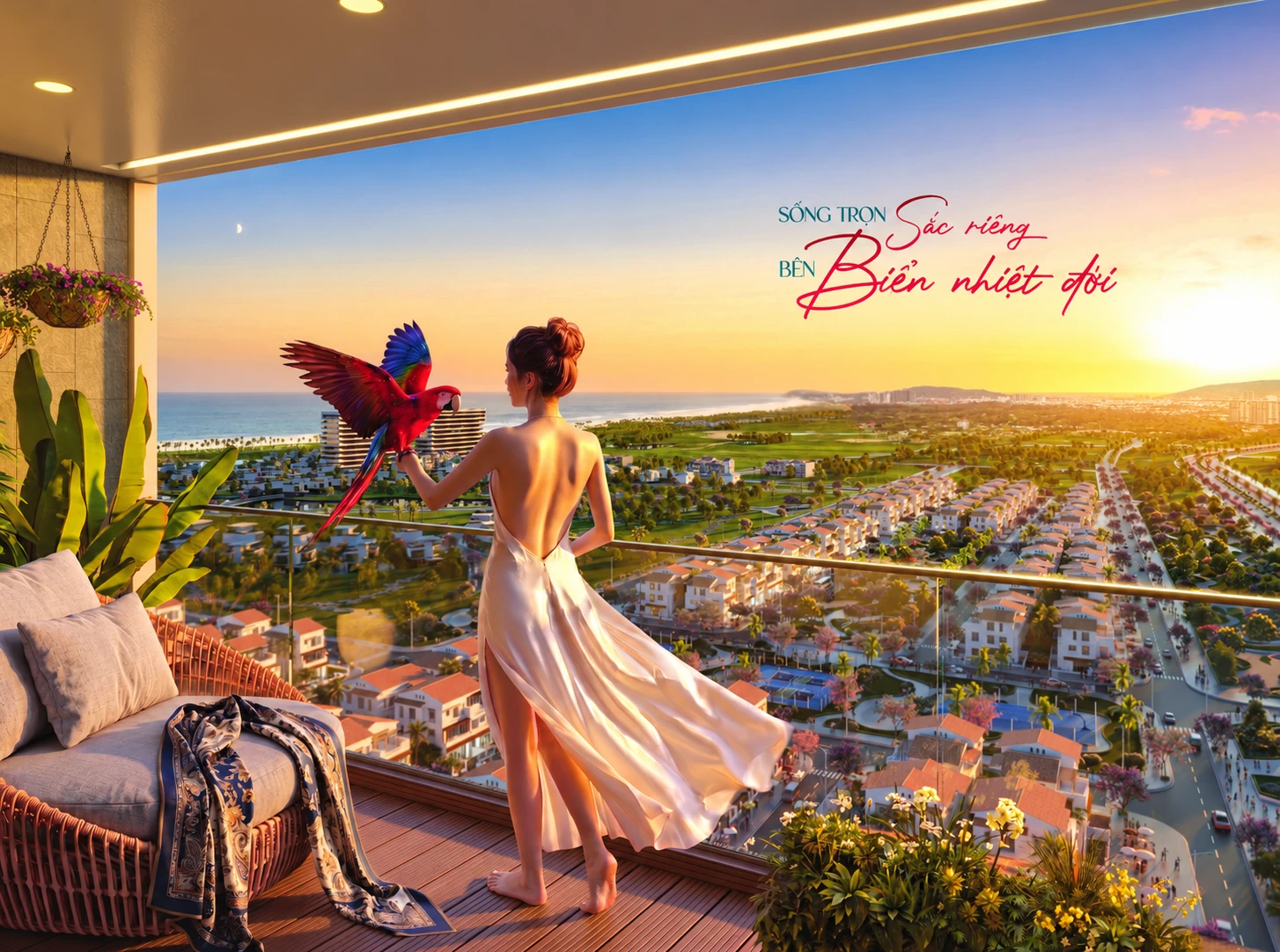 Ban công ven biển · Sống trọn sắc riêng