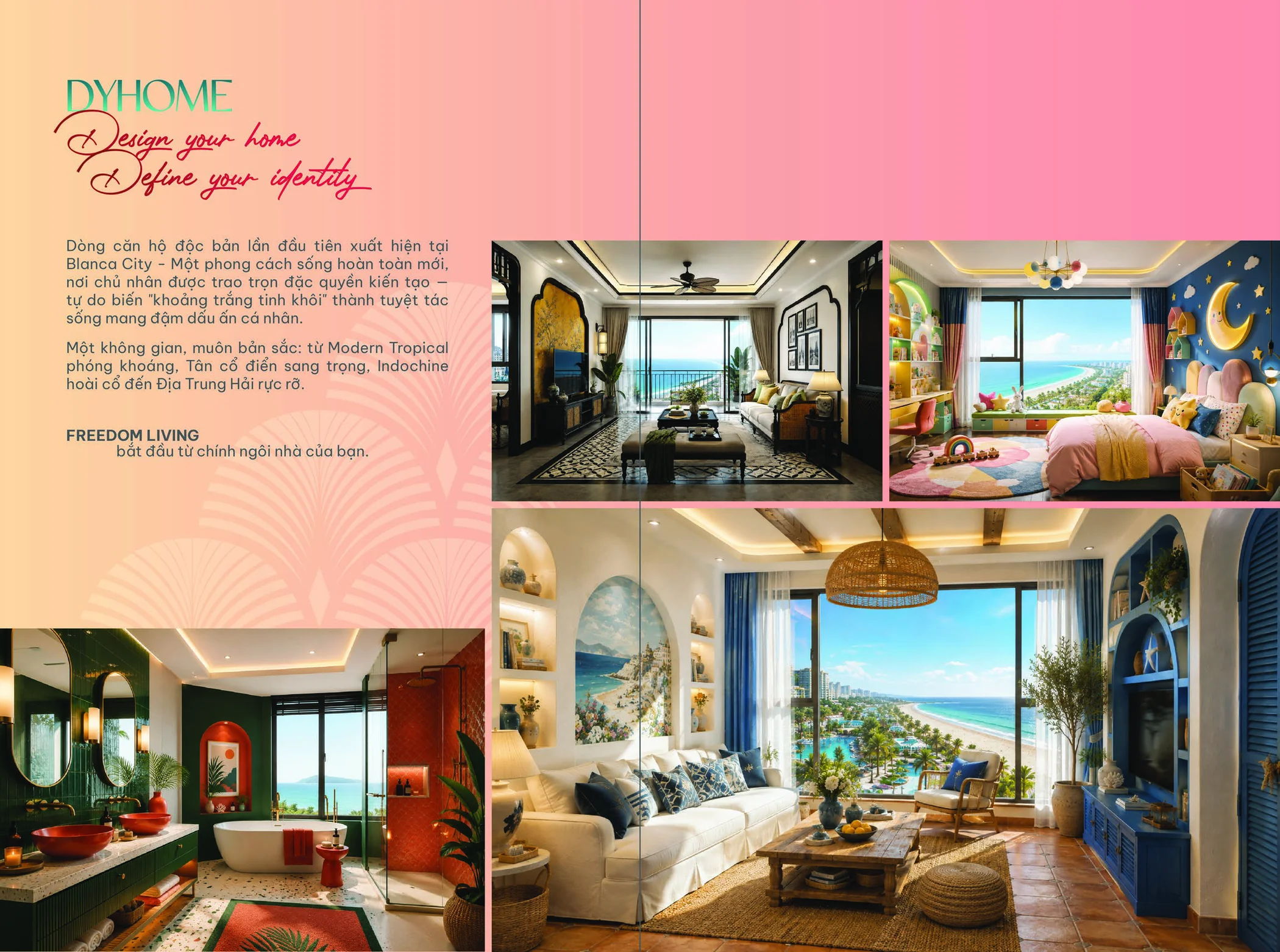 Bộ ảnh thiết kế nội thất DYHOME · Brochure trang 10